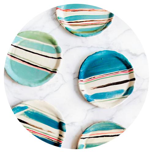 Les Assiettes bleues | Terre d'Huile