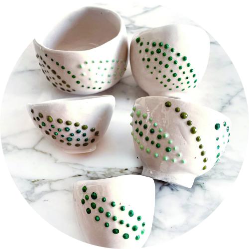 Collections Bols perles | Terre d'Huile