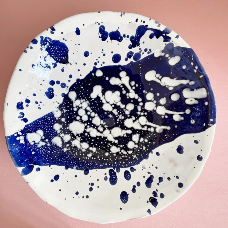 Plat moucheté | Terre d'Huile